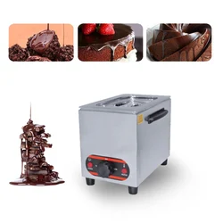 Akasa CM 15 SGL Stainless Steel Single Container Chocolate Melter, 200W